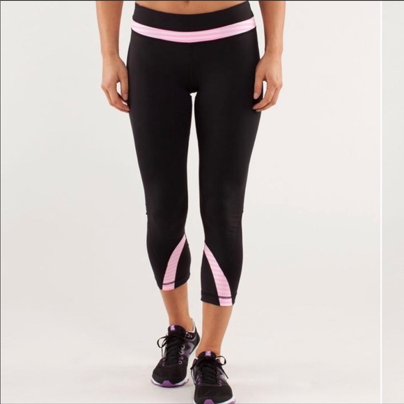 lululemon athletica Pants - lululemon pace rival crop 22”